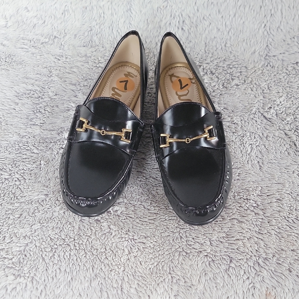 Sam Edelman Black Leather  Loraine Loafers size 7 - never worn